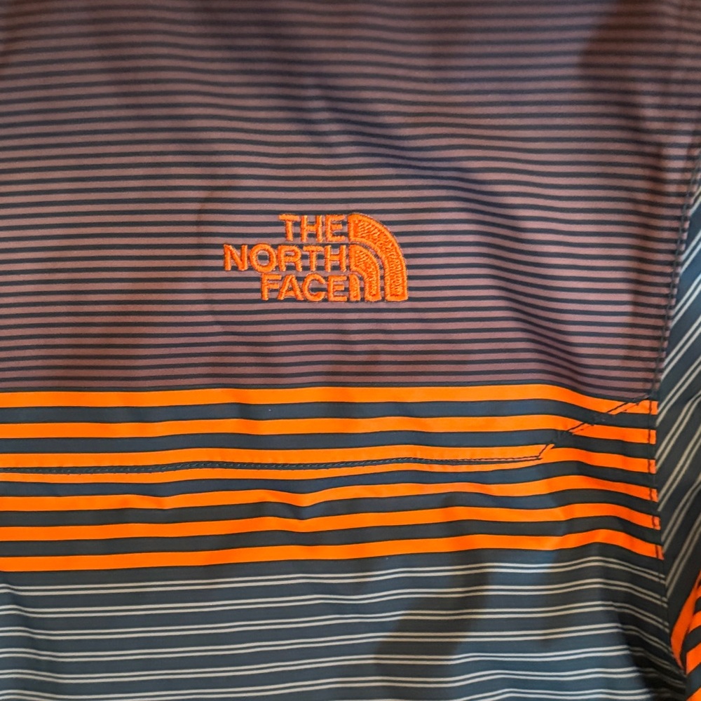 The North Face Kids Snow/ ski/ snowboard Jacket -Gray,blue and Orange Sz L 14/16 - Picture 8 of 11